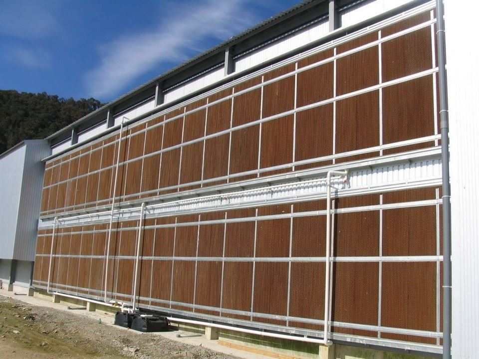 Broiler Cage Ventilation And Cooling System factory